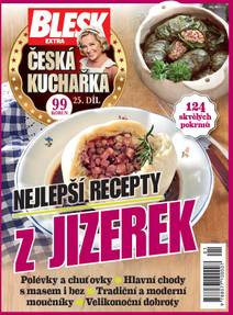 Obálka Česká kuchařka 25. Nejlepší recepty z Jizerek