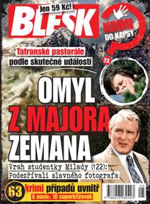 Obálka Blesk krimi do kapsy č.5/2026