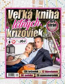 Obálka Velká kniha letných krížoviek s TV JOJ 2026
