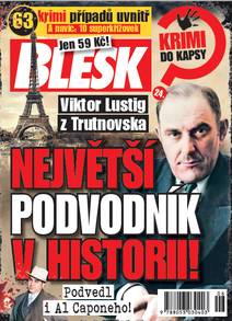 Obálka Blesk krimi do kapsy č.6/2026