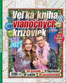 Obálka Veľká kniha vianočných krížoviek s TV JOJ 2026