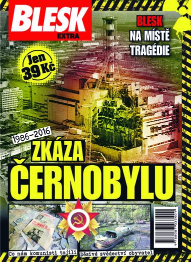 Kniha Zkáza ČERNOBYLU