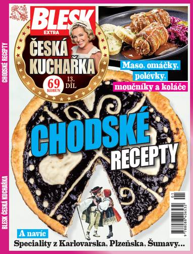 Kniha Česká kuchařka Chodské recepty