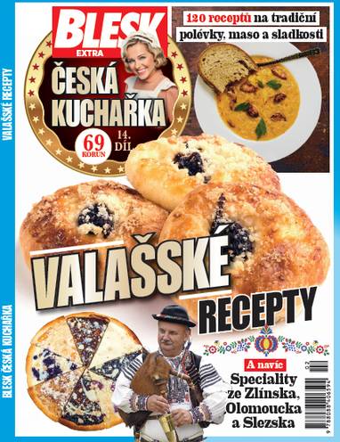 Kniha Česká kuchařka Valašské recepty