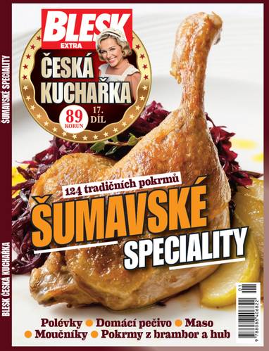Kniha Česká kuchařka Šumavské speciality