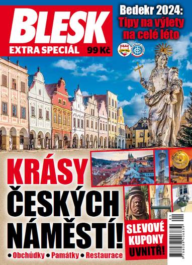 Kniha Bedekr 2024: Krásy českých náměstí!