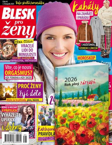 Speciál Blesk pro ženy č.45/2025 s Diářem na rok 2026
