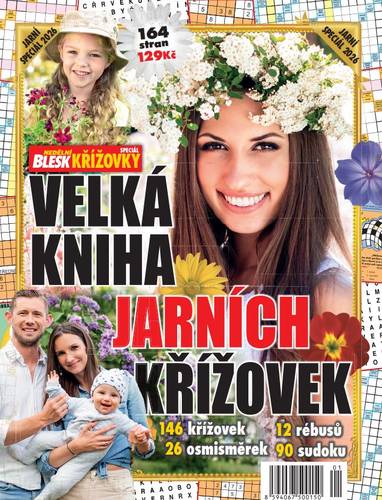 Speciál Velká kniha jarních křížovek 2026