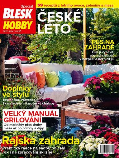 Kniha Blesk Hobby České léto