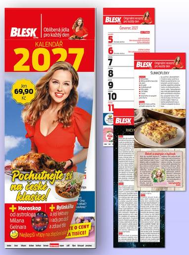 Speciál Nástěnný kalendář Blesk extra na rok 2027
