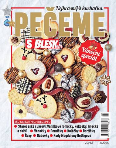 Kniha Blesk kuchařka Pečeme na Vánoce