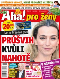 Časopis Roční předplatné Aha! pro ženy - roční předplatné - CZECH NEWS CENTER a. s.