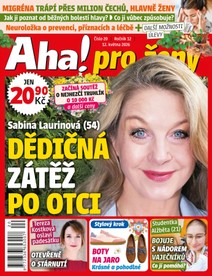Časopis Roční předplatné Aha! pro ženy - roční předplatné - CZECH NEWS CENTER a. s.