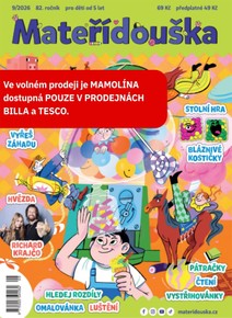 Časopis Roční předplatné Mateřídouška - roční předplatné - CZECH NEWS CENTER a. s.