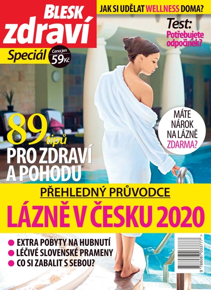 Kniha Lázně v Česku 2020