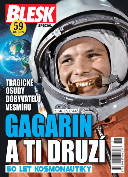Kniha Gagarin a ti druzí, 60 let kosmonautiky
