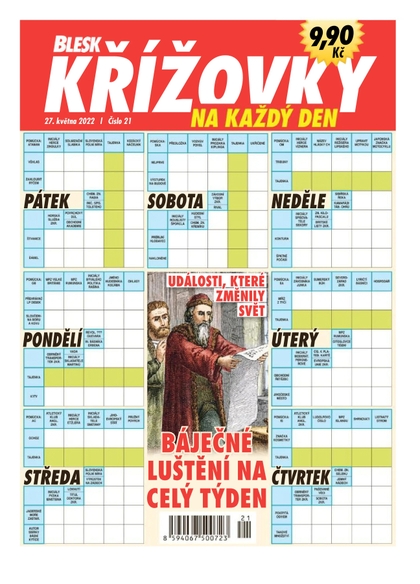 BLESK KŘÍŽOVKY NA KAŽDY DEN - 21/2022 