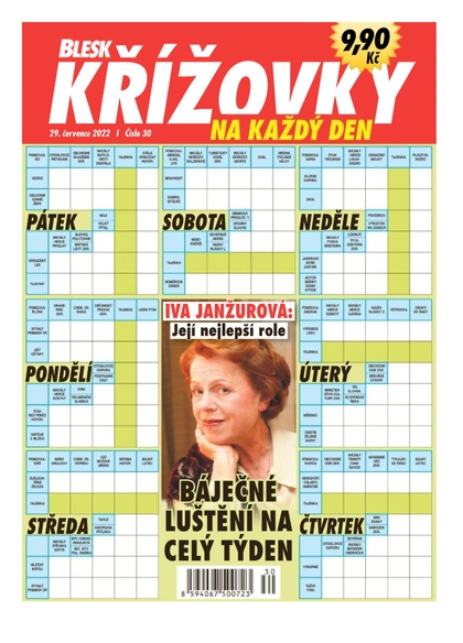 BLESK KŘÍŽOVKY NA KAŽDÝ DEN - 30/2022