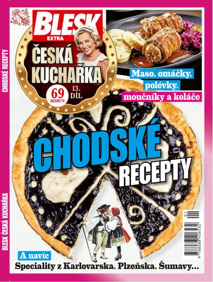 Kniha Česká kuchařka Chodské recepty