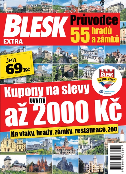 Kniha Poznej Česko - 55 hradů a zámků