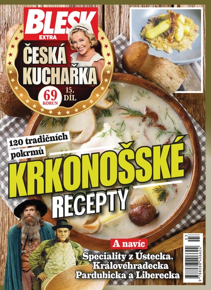 Kniha Česká kuchařka Krkonošské recepty