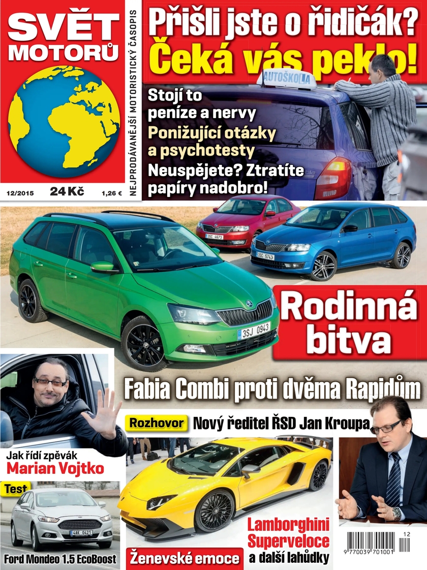 E-magazín SVĚT MOTORŮ - 12/15 - CZECH NEWS CENTER a. s.