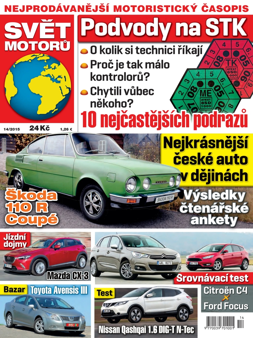 E-magazín SVĚT MOTORŮ - 14/15 - CZECH NEWS CENTER a. s.