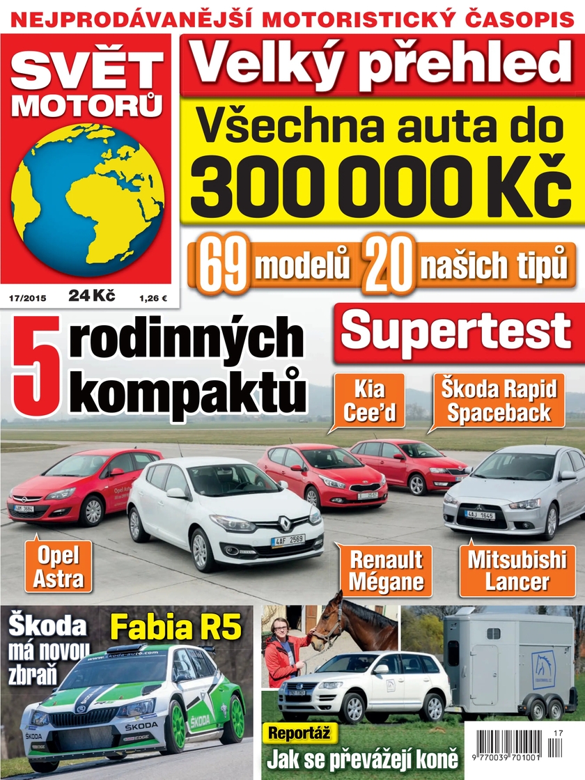 E-magazín SVĚT MOTORŮ - 17/15 - CZECH NEWS CENTER a. s.