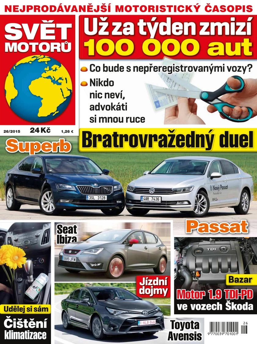 E-magazín SVĚT MOTORŮ - 26/15 - CZECH NEWS CENTER a. s.