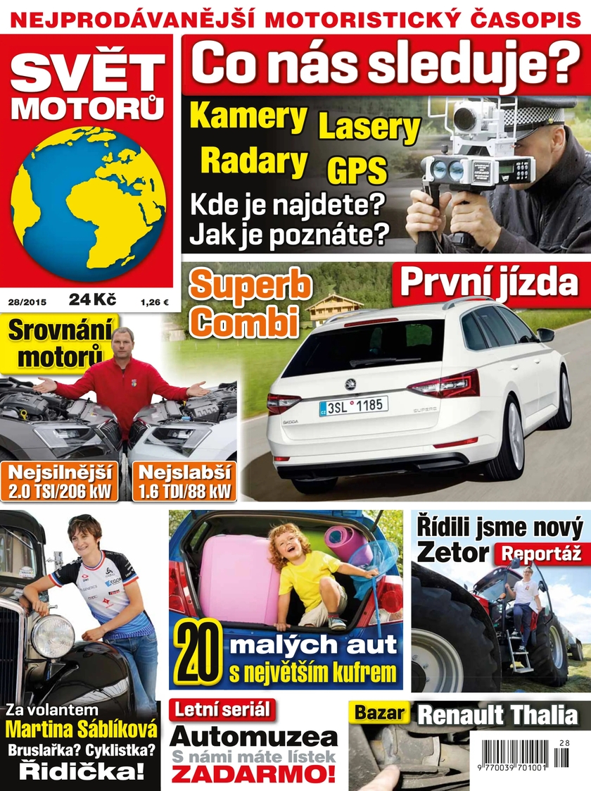 E-magazín SVĚT MOTORŮ - 28/15 - CZECH NEWS CENTER a. s.
