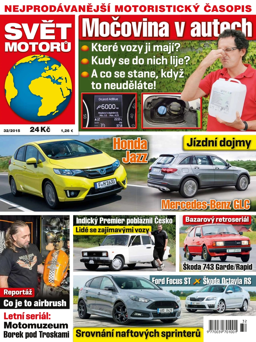 E-magazín SVĚT MOTORŮ - 32/15 - CZECH NEWS CENTER a. s.