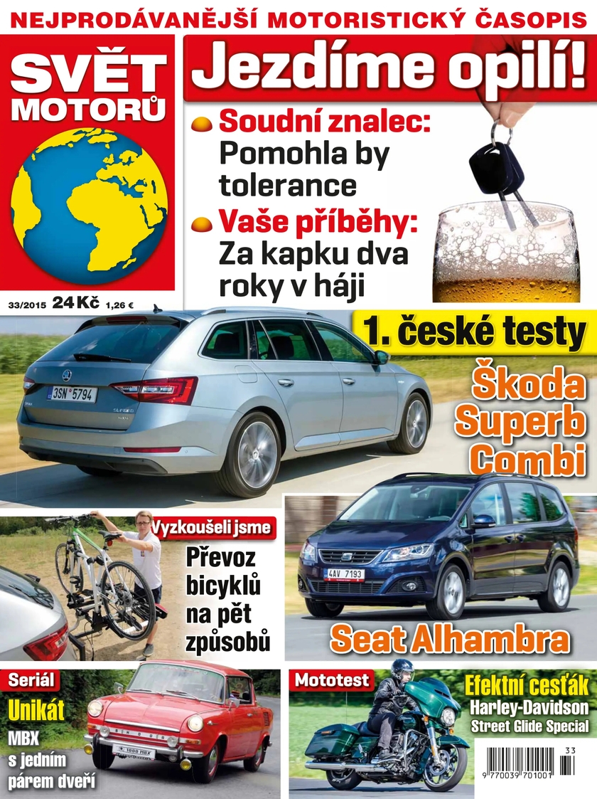 E-magazín SVĚT MOTORŮ - 33/15 - CZECH NEWS CENTER a. s.