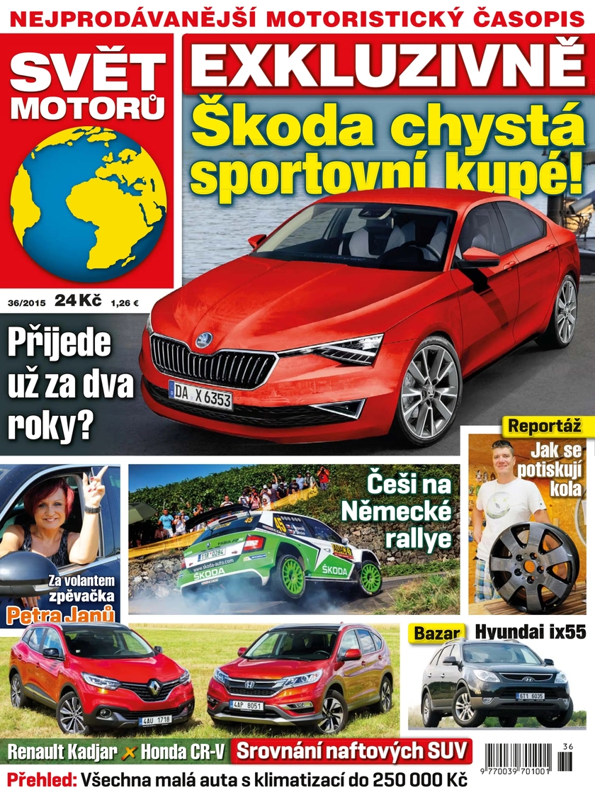 E-magazín SVĚT MOTORŮ - 36/15 - CZECH NEWS CENTER a. s.