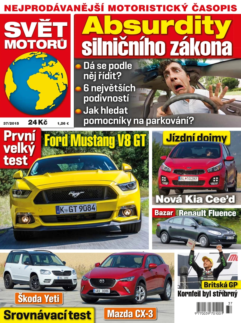 E-magazín SVĚT MOTORŮ - 37/15 - CZECH NEWS CENTER a. s.