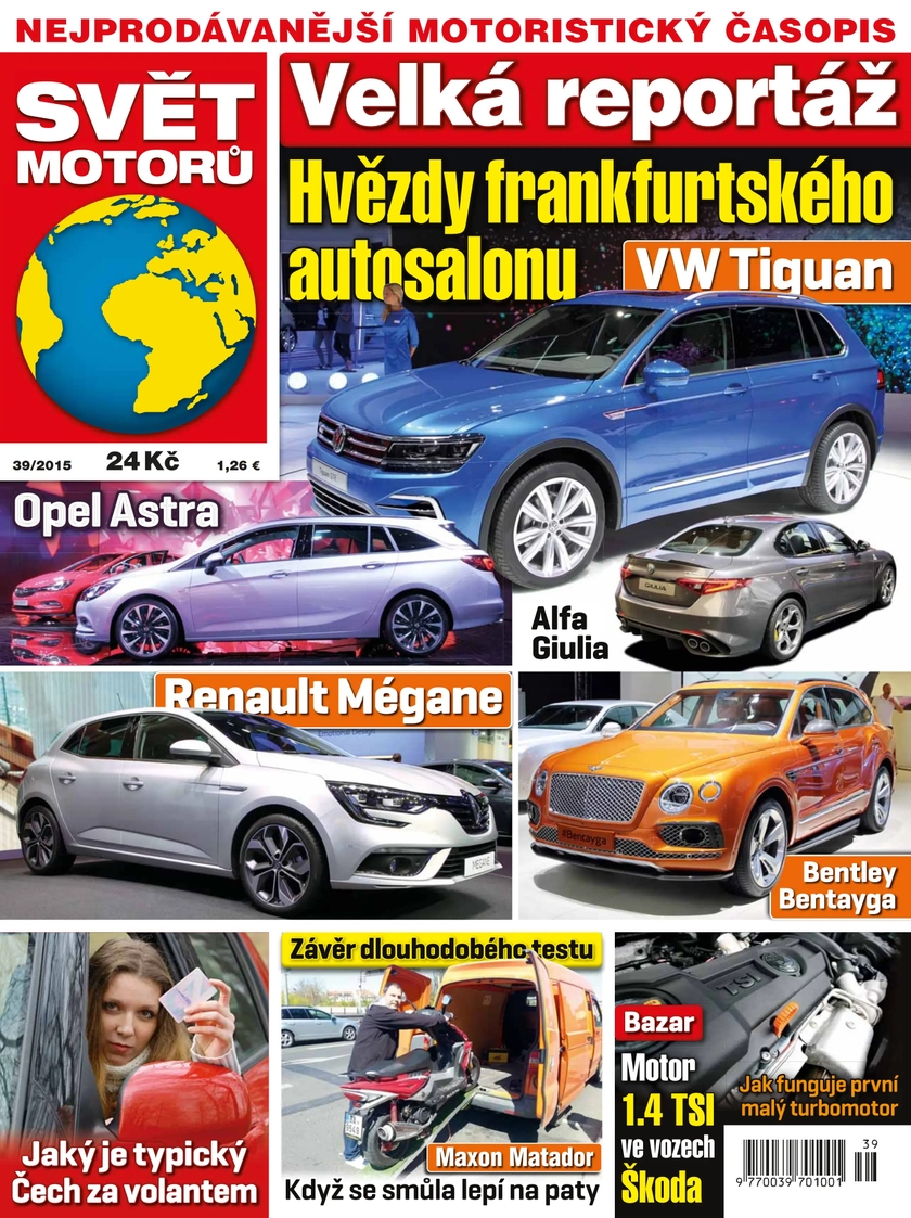 E-magazín SVĚT MOTORŮ - 39/15 - CZECH NEWS CENTER a. s.