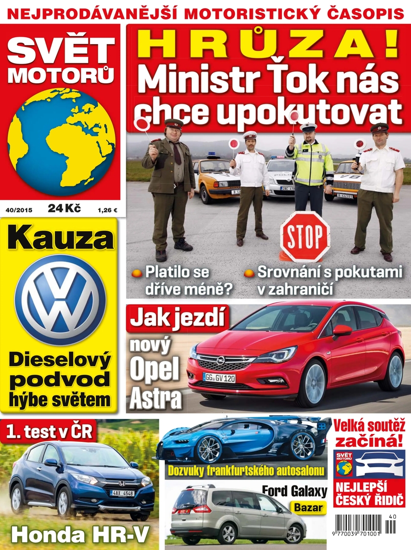 E-magazín SVĚT MOTORŮ - 40/15 - CZECH NEWS CENTER a. s.