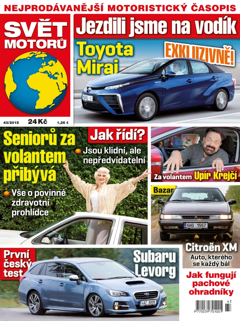 E-magazín SVĚT MOTORŮ - 43/15 - CZECH NEWS CENTER a. s.