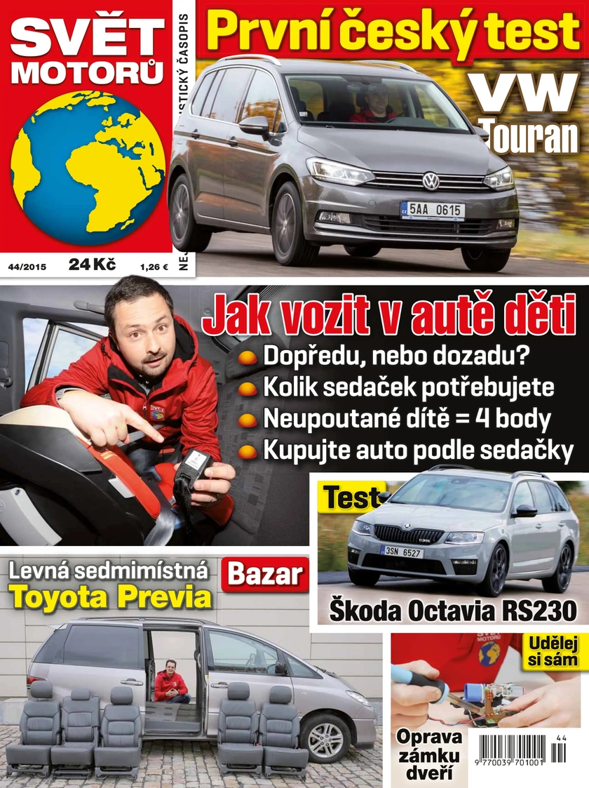 E-magazín SVĚT MOTORŮ - 44/15 - CZECH NEWS CENTER a. s.