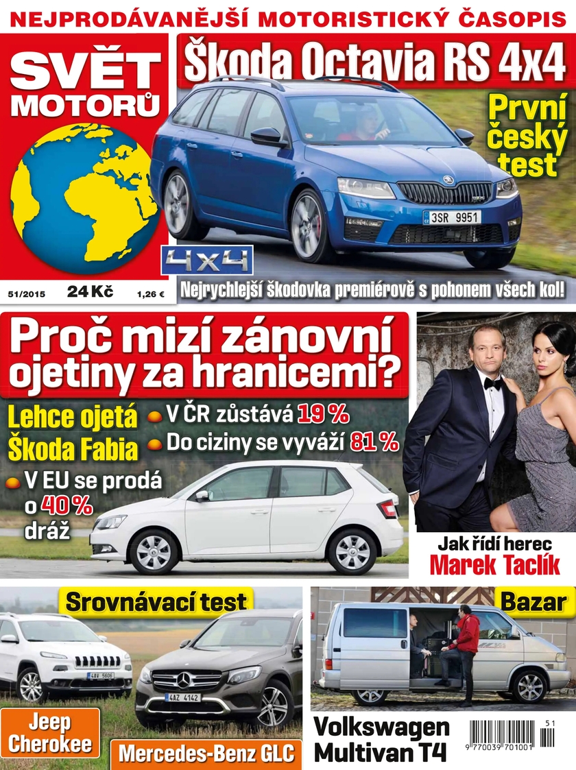 E-magazín SVĚT MOTORŮ - 51/15 - CZECH NEWS CENTER a. s.