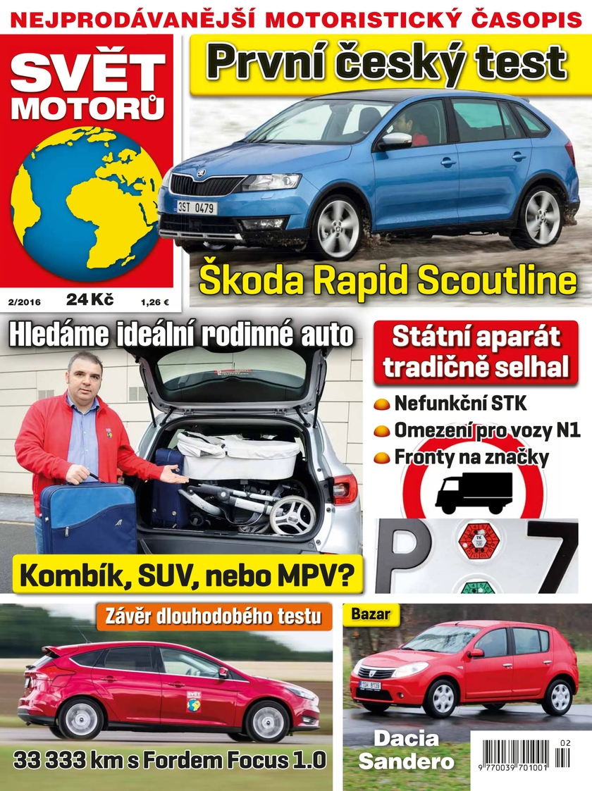 E-magazín SVĚT MOTORŮ - 02/16 - CZECH NEWS CENTER a. s.