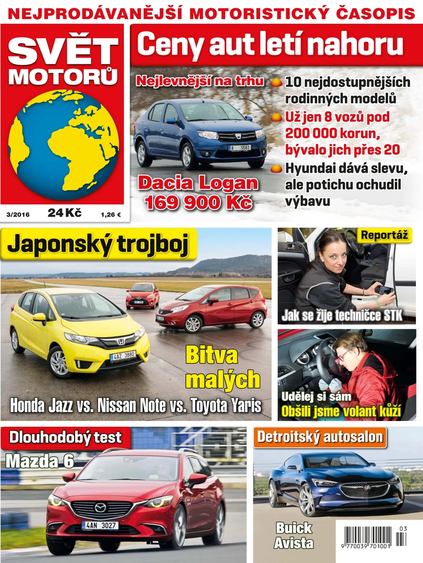 E-magazín SVĚT MOTORŮ - 03/16 - CZECH NEWS CENTER a. s.