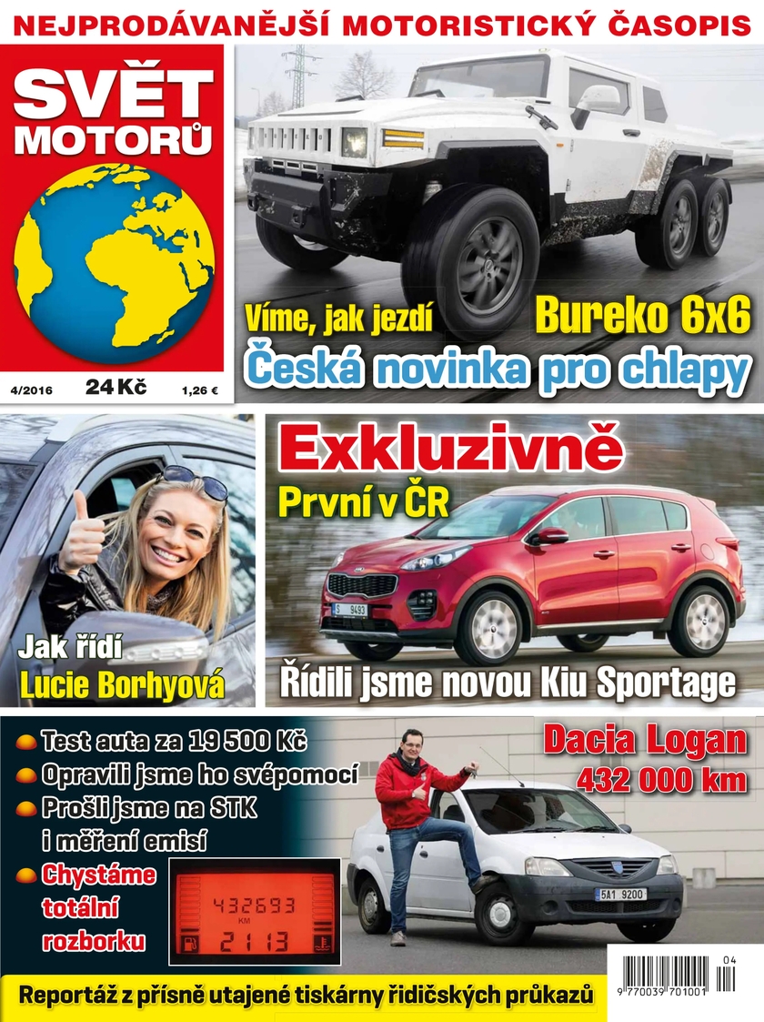 E-magazín SVĚT MOTORŮ - 04/16 - CZECH NEWS CENTER a. s.