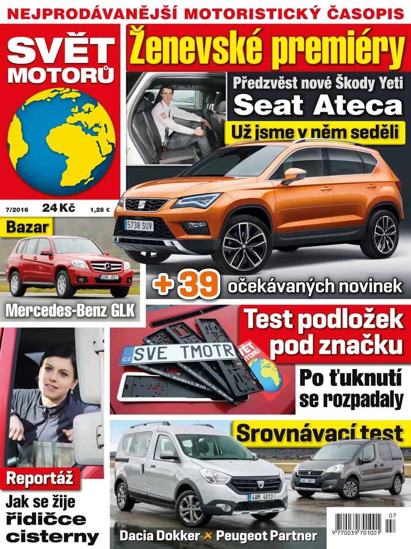 E-magazín SVĚT MOTORŮ - 07/16 - CZECH NEWS CENTER a. s.
