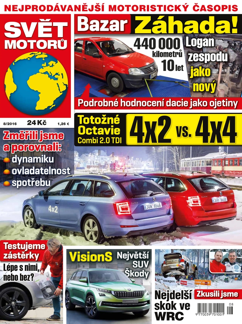 E-magazín SVĚT MOTORŮ - 08/16 - CZECH NEWS CENTER a. s.