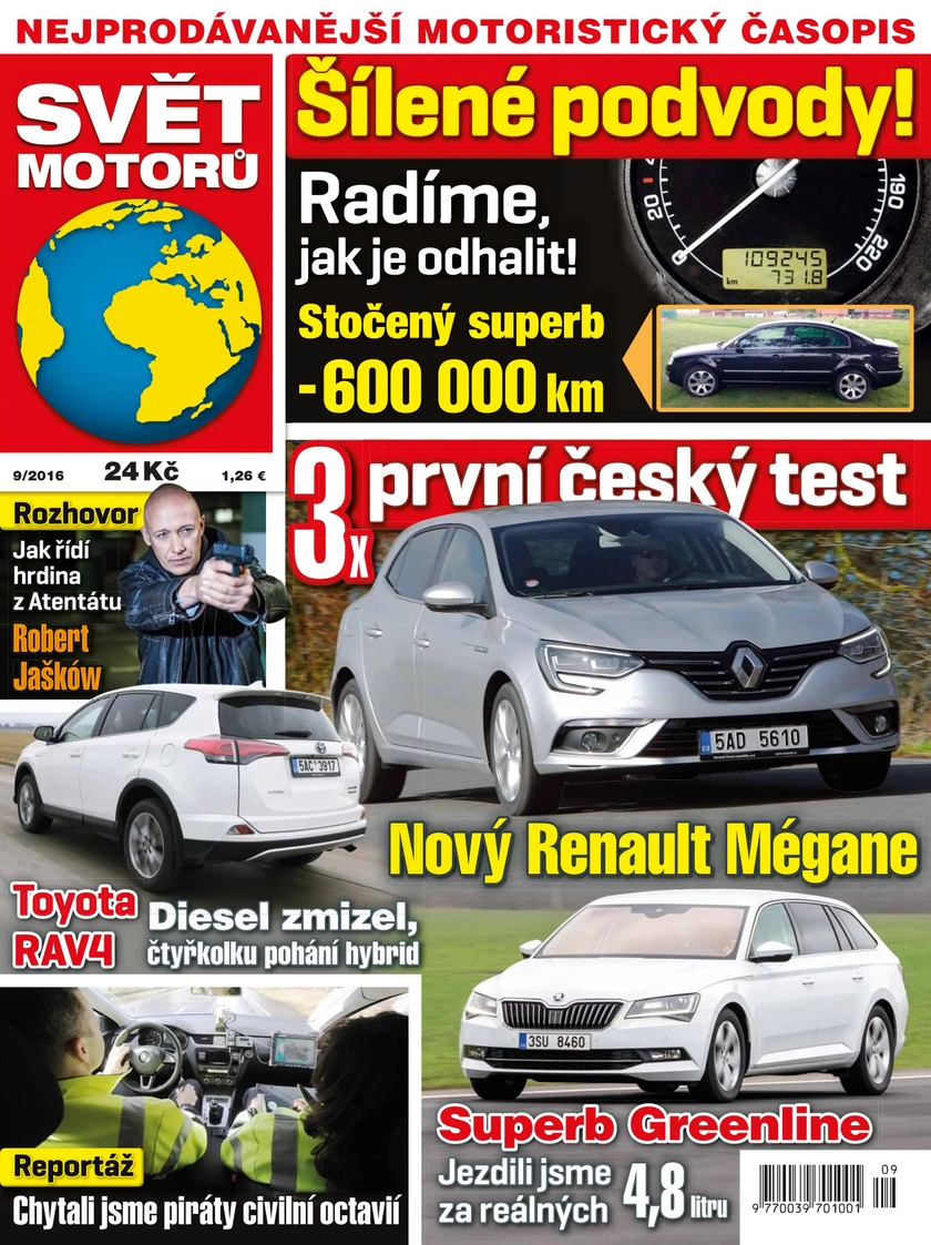 E-magazín SVĚT MOTORŮ - 09/16 - CZECH NEWS CENTER a. s.