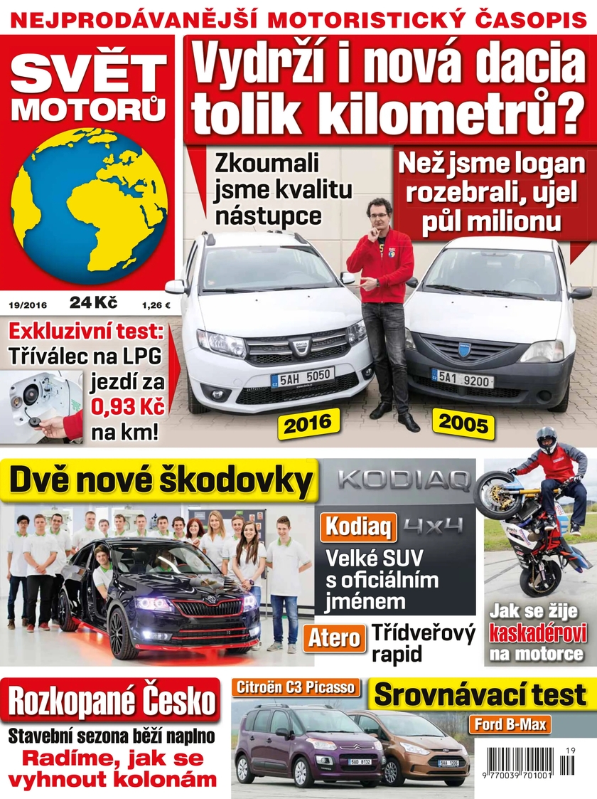 E-magazín SVĚT MOTORŮ - 19/16 - CZECH NEWS CENTER a. s.