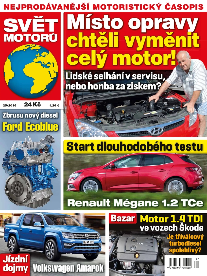 E-magazín SVĚT MOTORŮ - 25/16 - CZECH NEWS CENTER a. s.