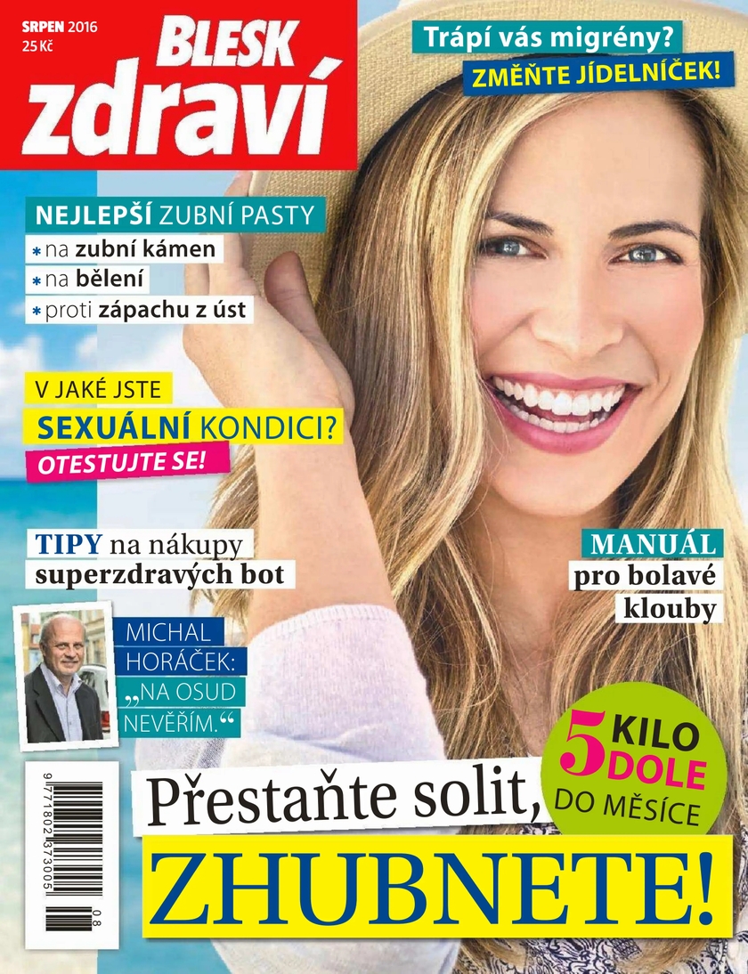 E-magazín BLESK zdraví - 08/16 - CZECH NEWS CENTER a. s.