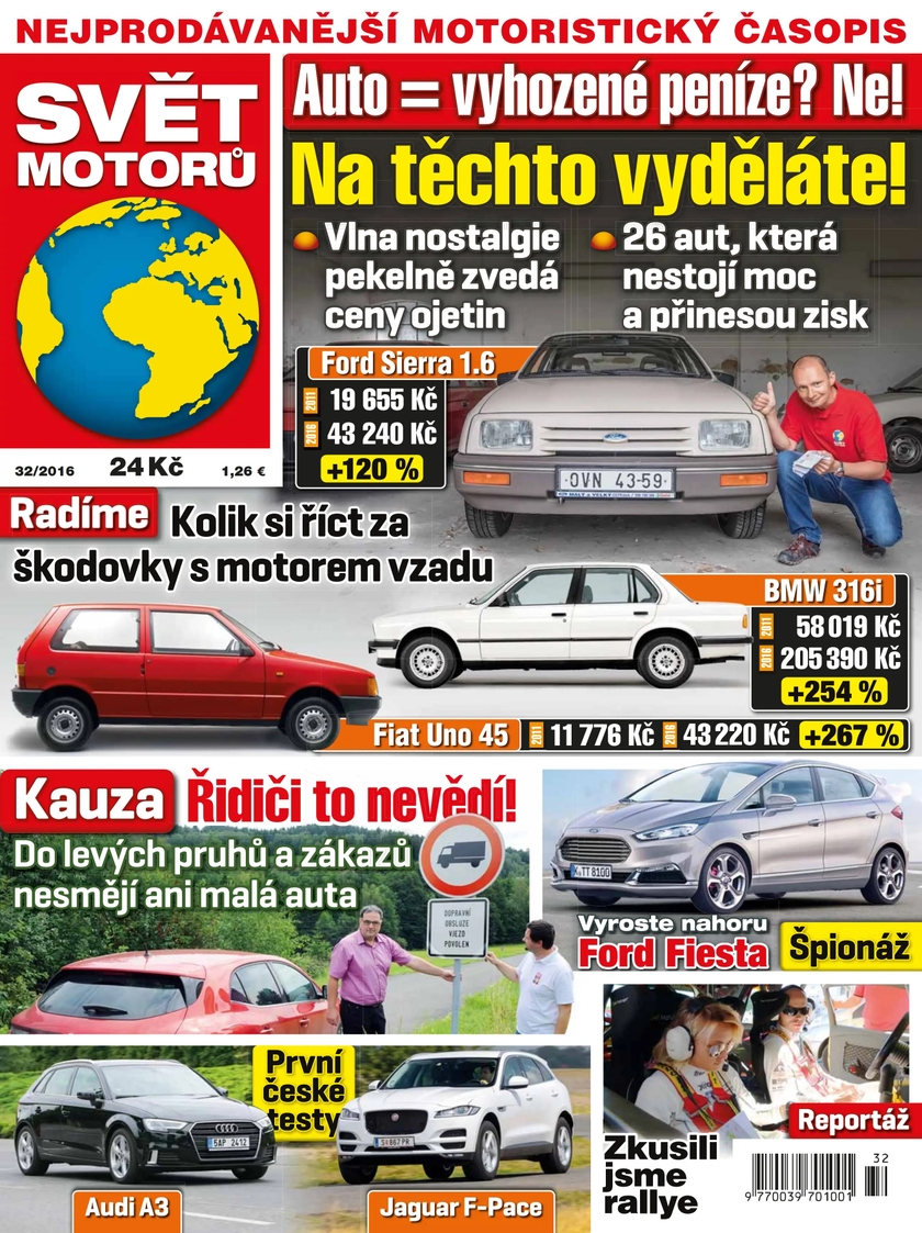 E-magazín SVĚT MOTORŮ - 32/16 - CZECH NEWS CENTER a. s.