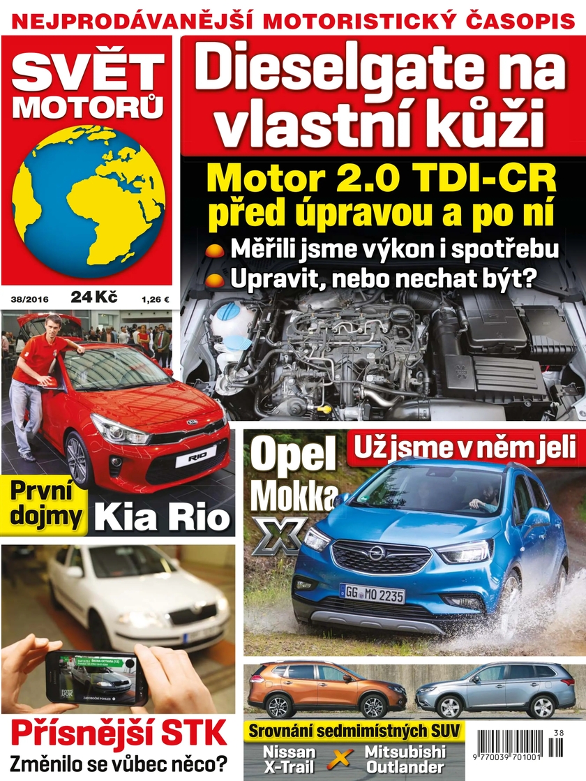 E-magazín SVĚT MOTORŮ - 38/16 - CZECH NEWS CENTER a. s.